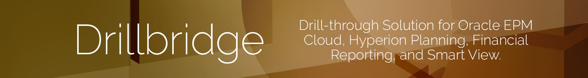 Drillbridge - AppliedOLAP