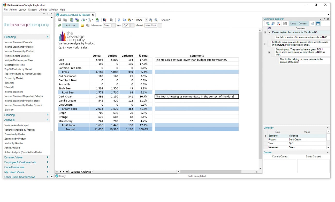 Hyperion Essbase - Applied OLAP