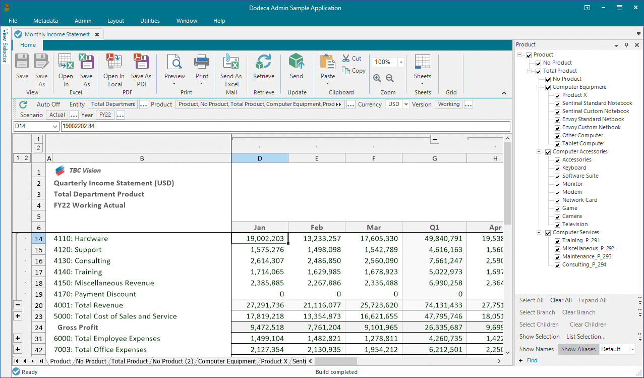 Dodeca.EPMCloud | Applied OLAP